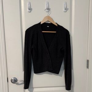 Uniqlo Black Women's Cardigan Sweater